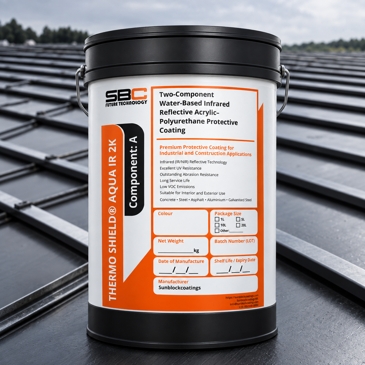 Thermo Shield Aqua IR 2K product coating